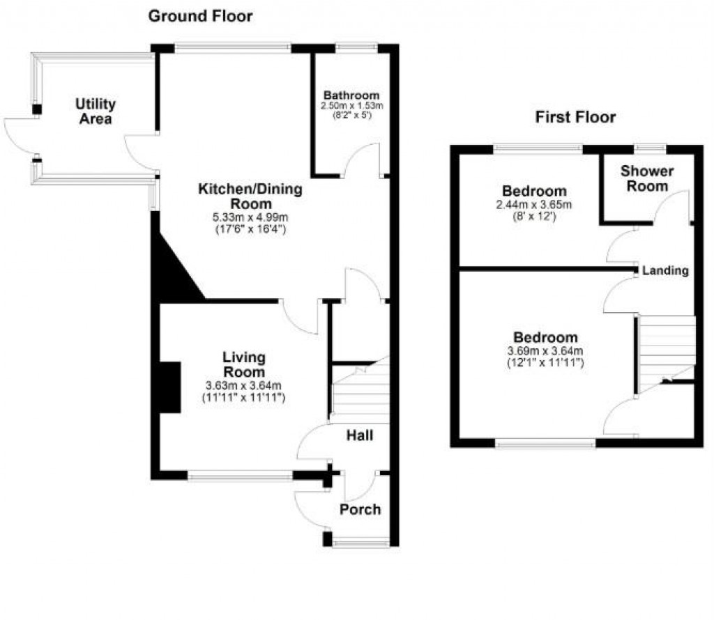 Floorplans For Main Road, Potterhanworth, Lincoln