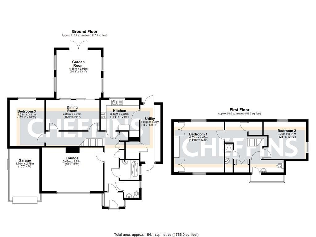 Floorplans For West End, Wilburton, Ely