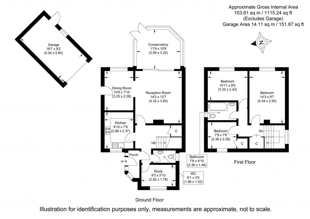 Floorplans For Colehills Close, Clavering, Saffron Walden