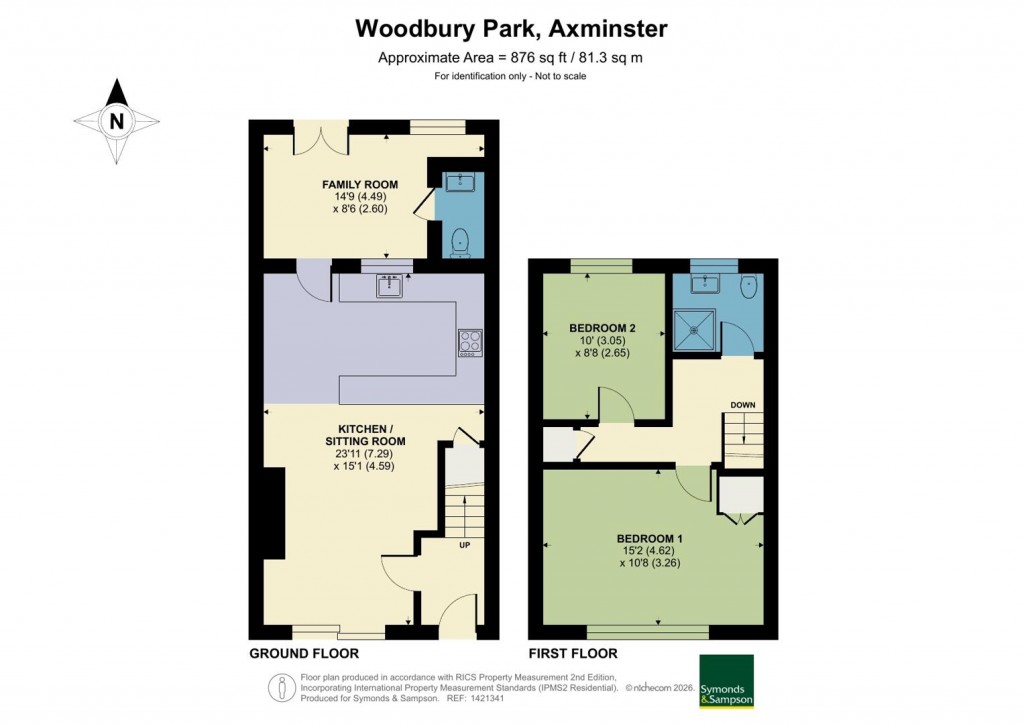 Floorplans For Woodbury Park, Axminster