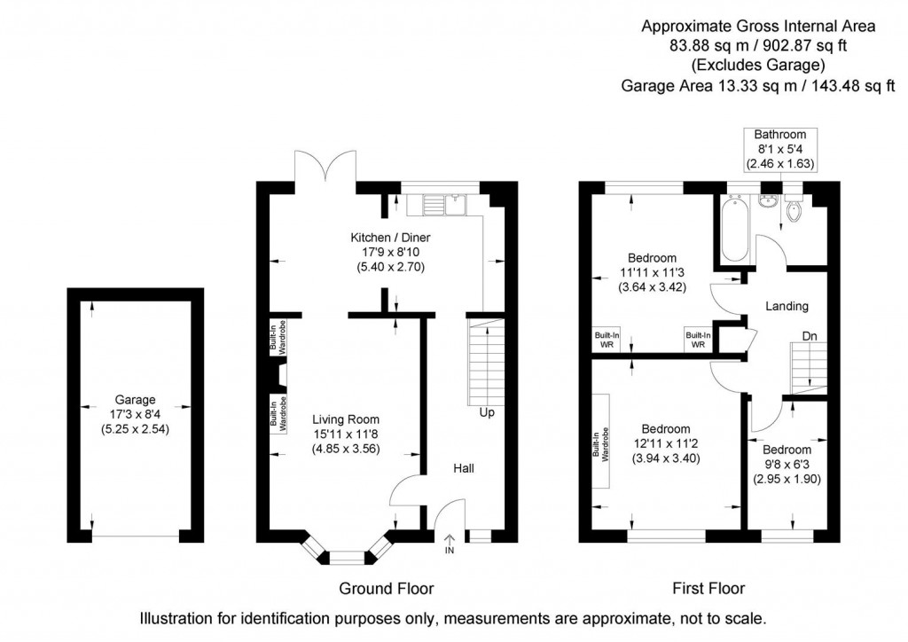Floorplans For Langley Upper Green, Saffron Walden