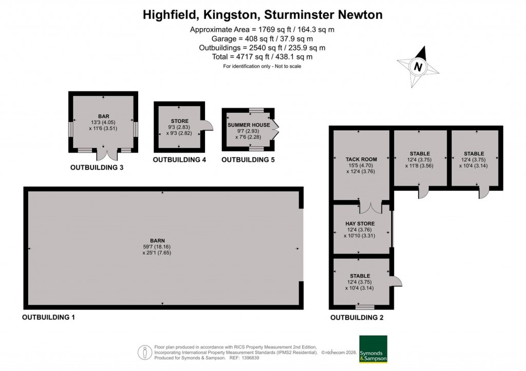 Floorplans For Kingston, Sturminster Newton, Dorset