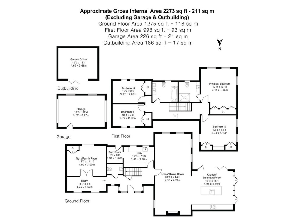 Floorplans For The Green, Finchingfield, Braintree