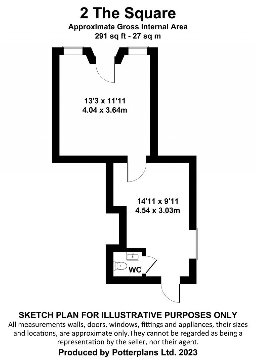 Floorplans For Yarmouth, Isle of Wight