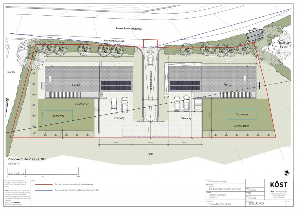 Floorplans For Lower Town, Halberton, Tiverton
