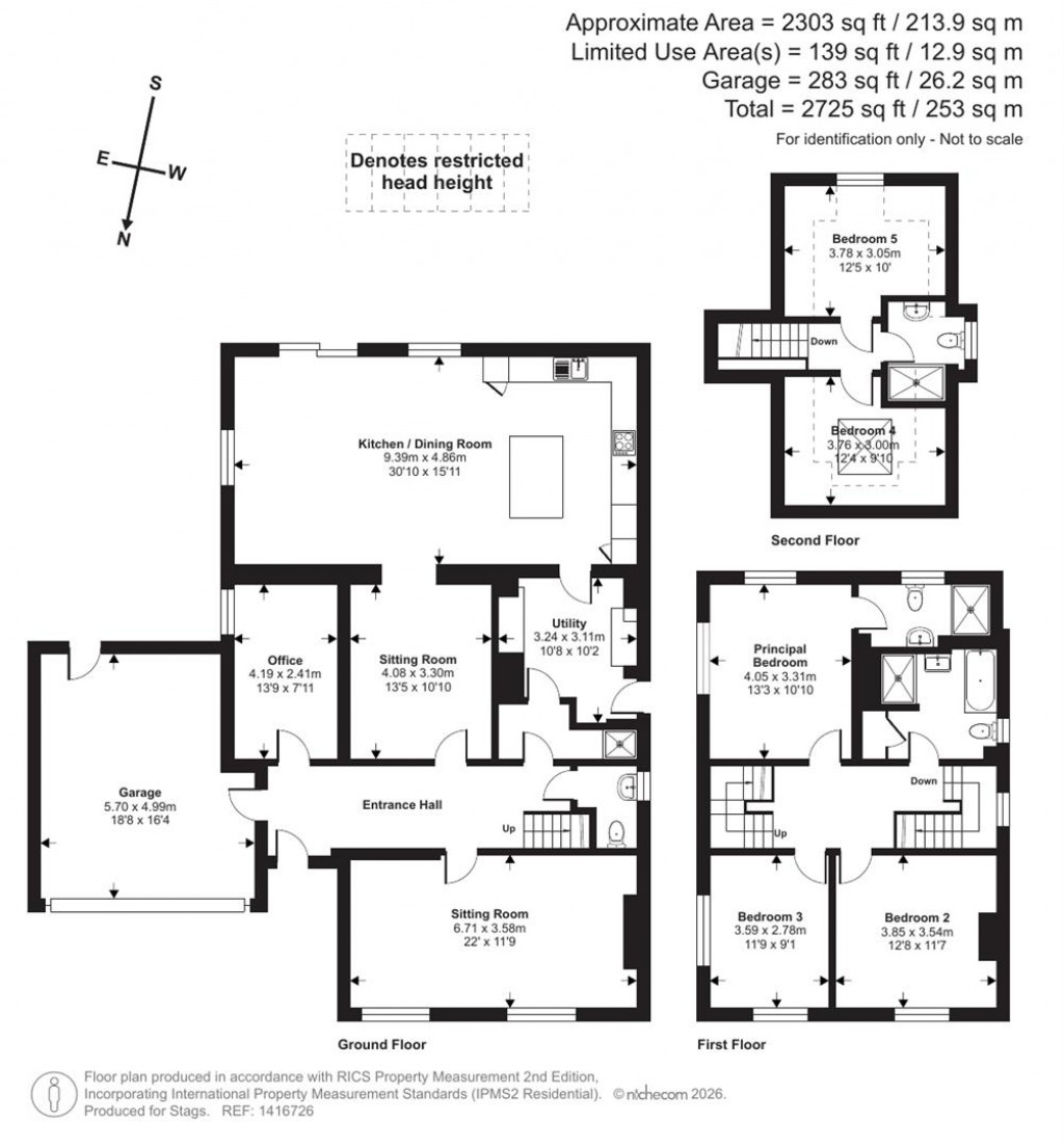 Floorplans For Comeytrowe Lane, Taunton
