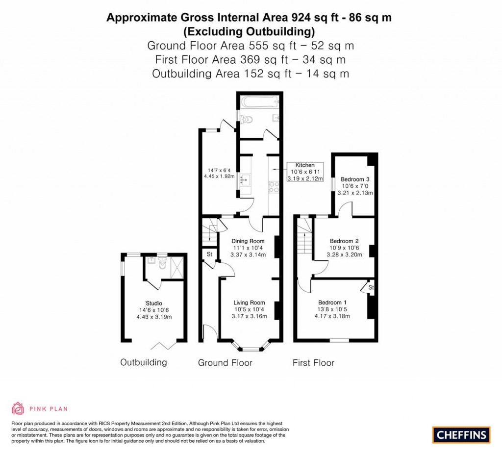 Floorplans For Cherry Hinton Road, Cambridge