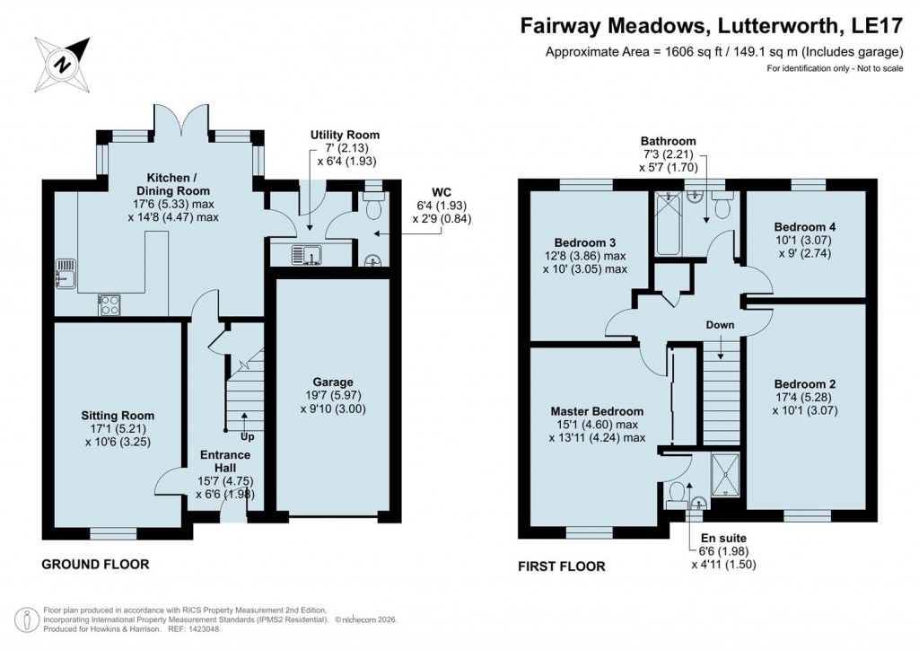Floorplans For Fairway Meadows, Ullesthorpe, Lutterworth, LE17