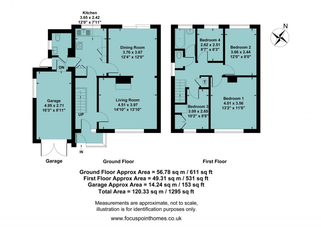 Floorplans For Burlington Gardens, Banbury