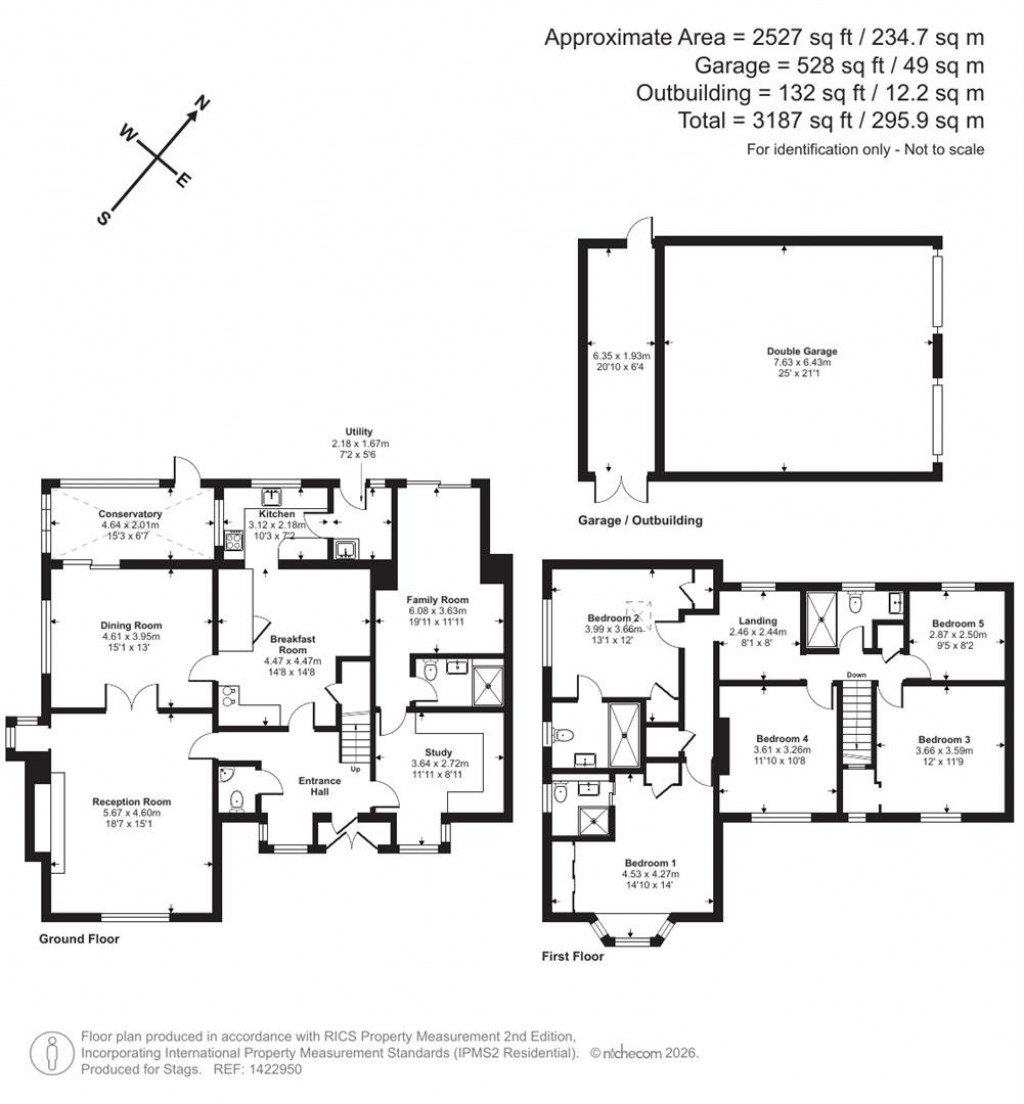 Floorplans For Hillside street, Buckland St. Mary, Chard
