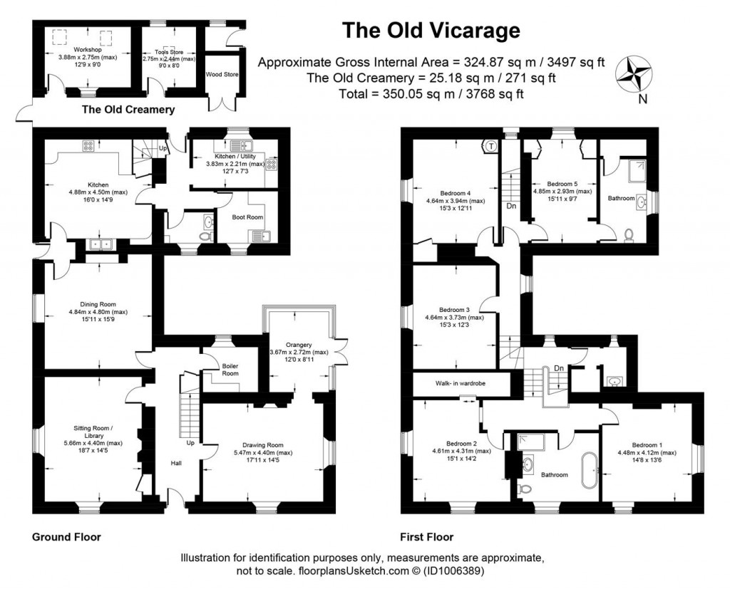 Floorplans For Treneglos, Launceston