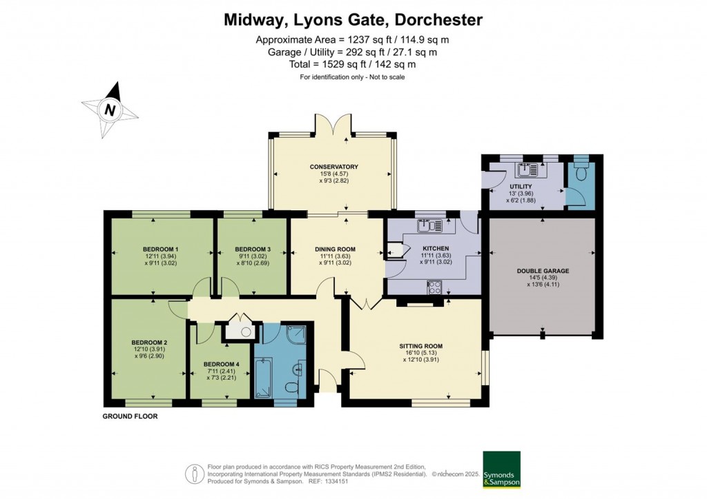 Floorplans For Lyons Gate, Dorchester