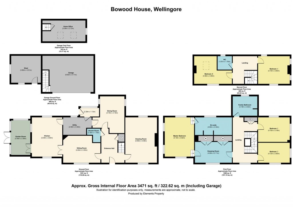 Floorplans For Sleaford Road, Wellingore, Lincoln