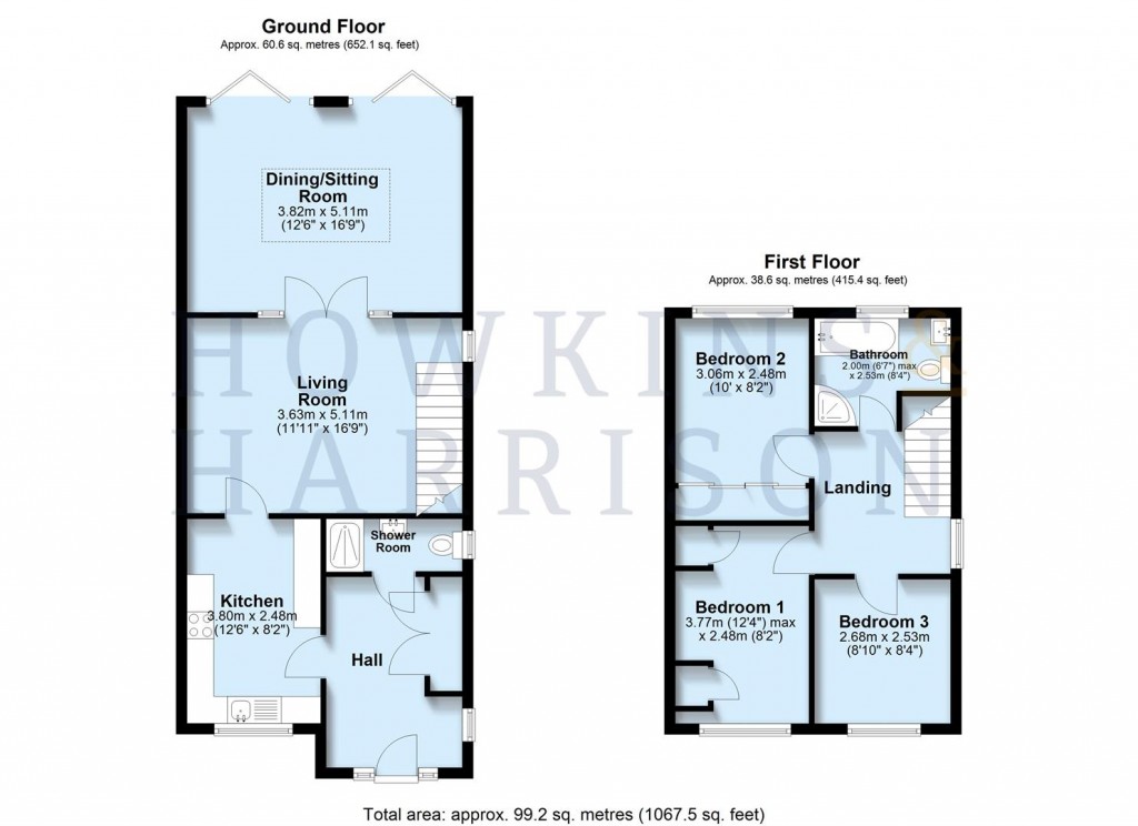 Floorplans For Navigation Street, Measham, DE12