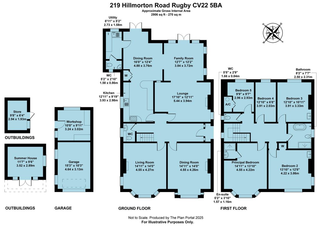 Floorplans For Hillmorton Road, Rugby, CV22