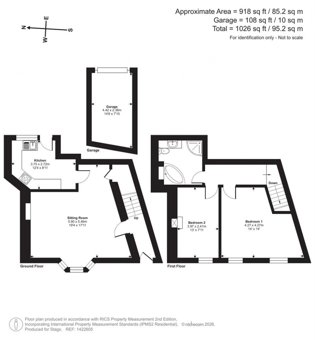 Floorplans For Watery Lane, North Petherton, Bridgwater