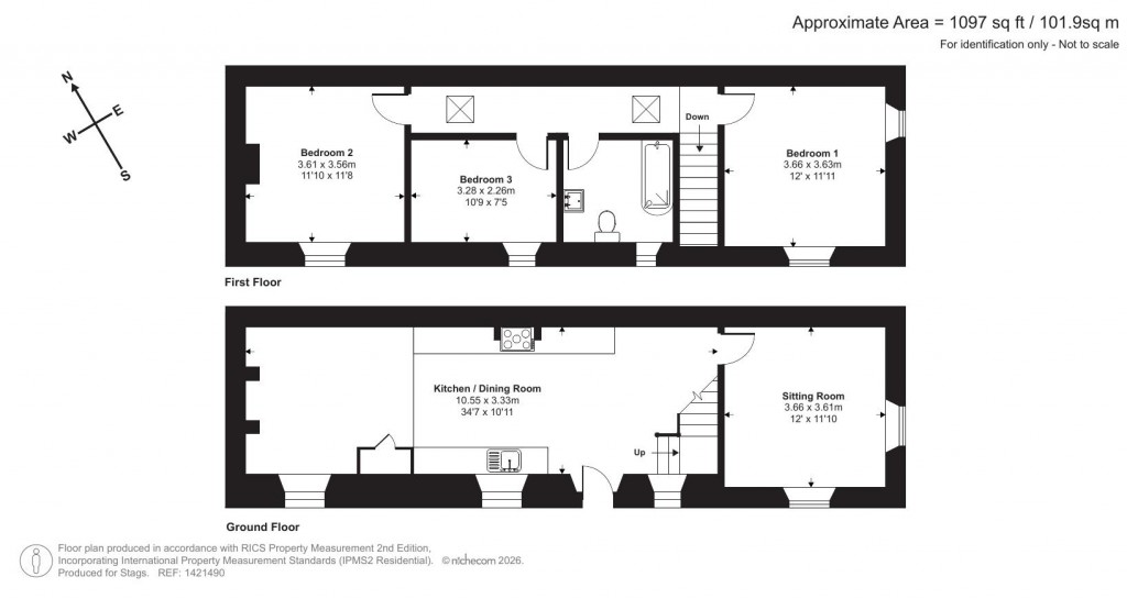 Floorplans For Noahs Hill, West Monkton, Taunton