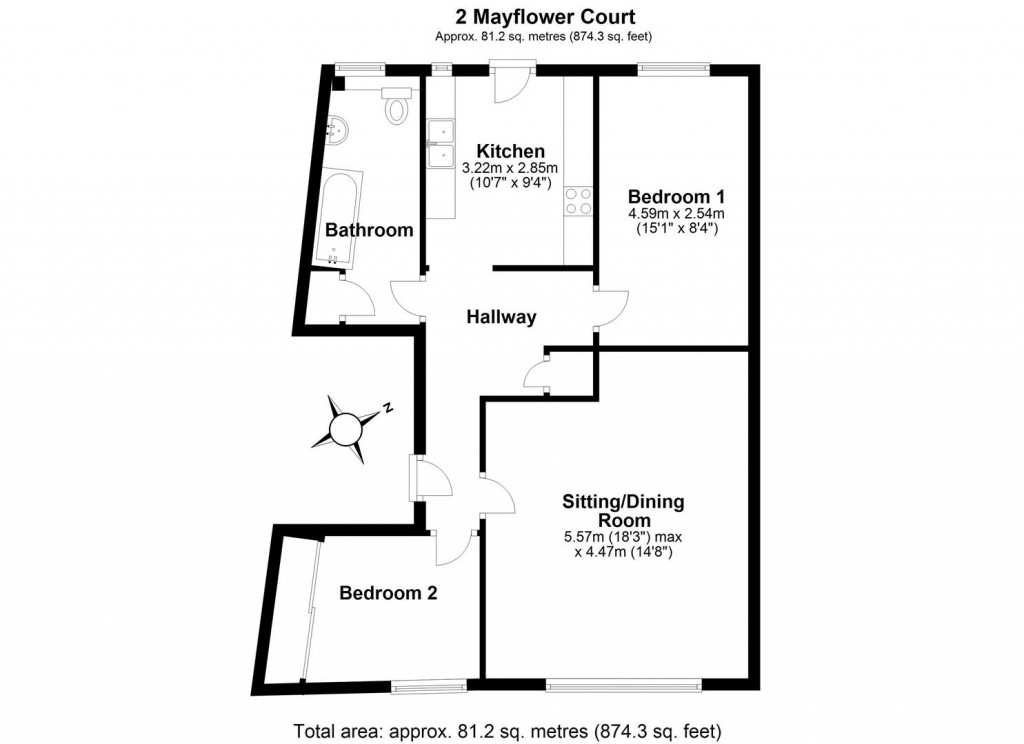 Floorplans For North Embankment, Dartmouth