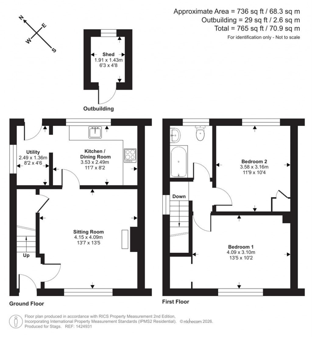 Floorplans For Tamar Avenue, Tavistock