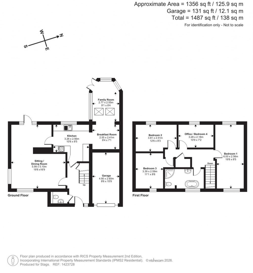 Floorplans For Weston Close, East Chinnock, Yeovil