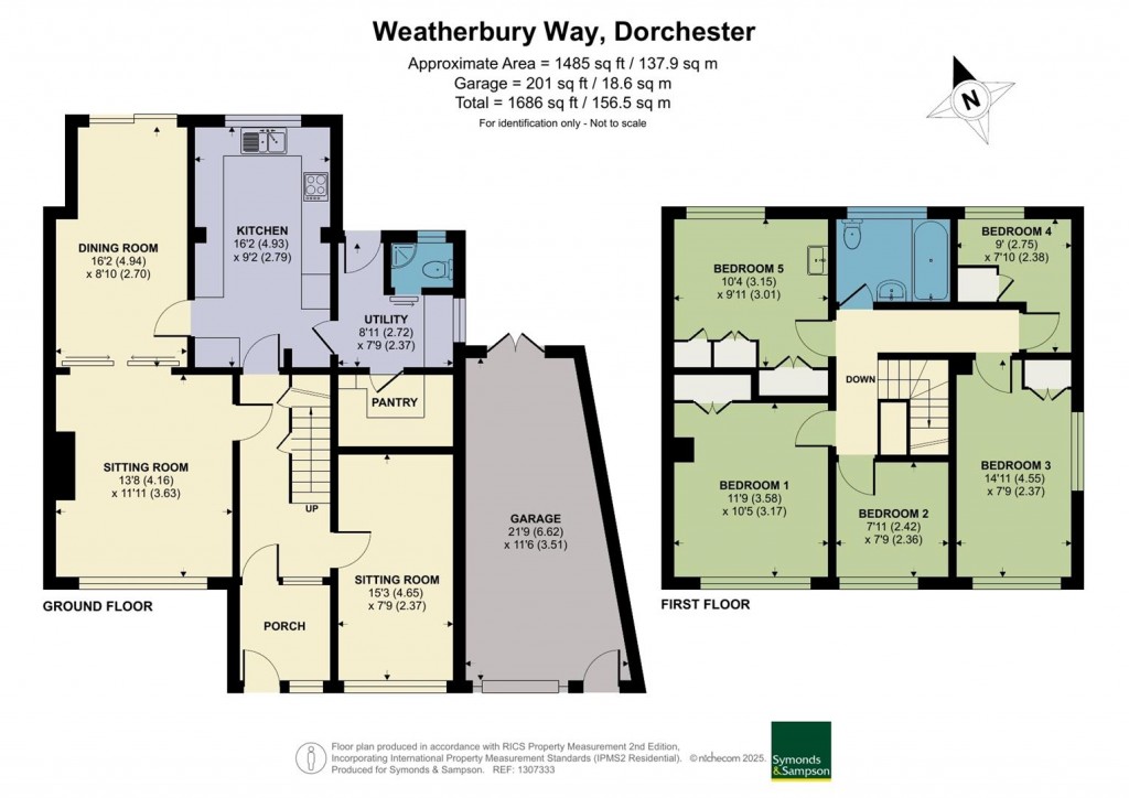 Floorplans For Weatherbury Way, Dorchester