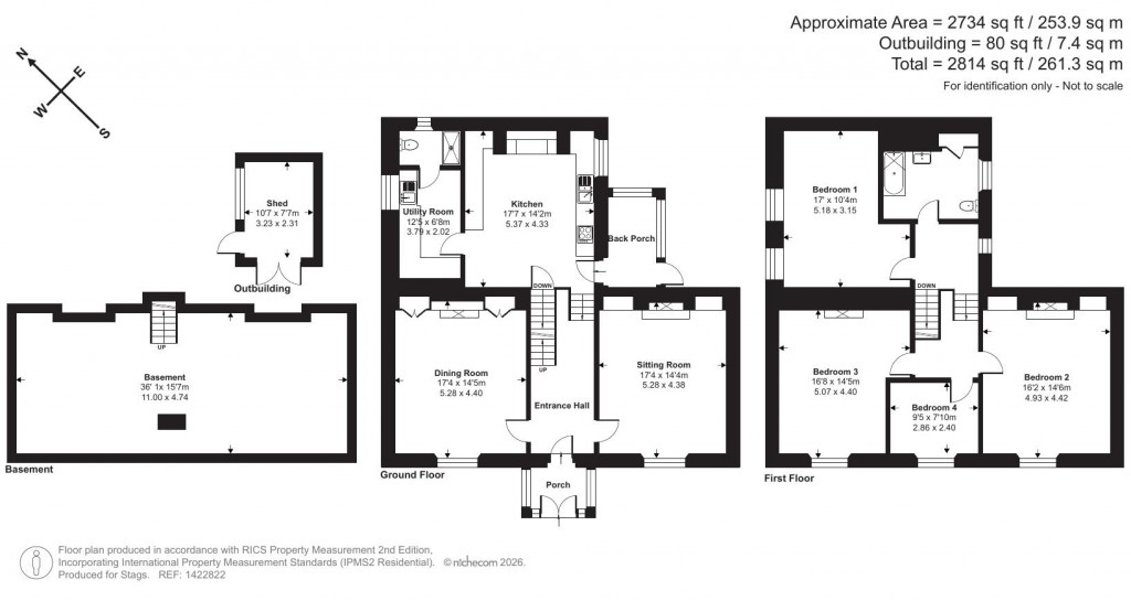 Floorplans For Broadclyst, Exeter