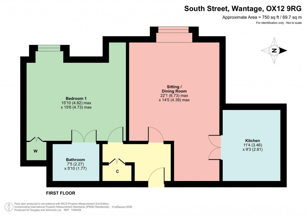 Floorplans For South Street, Letcombe Regis, OX12