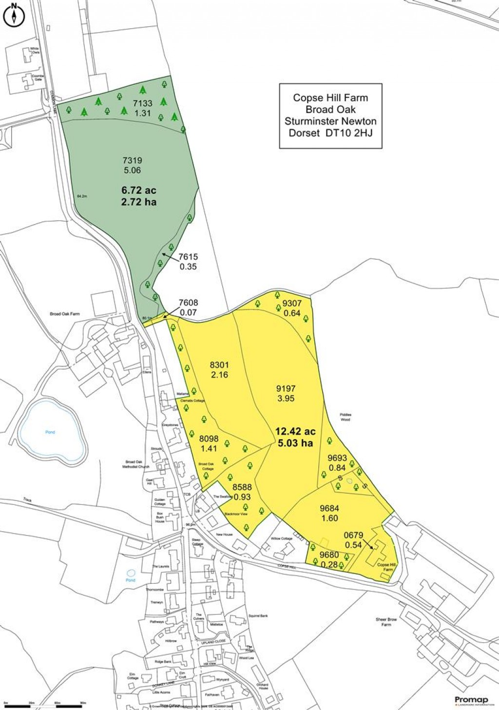 Floorplans For Copse Hill, Broad Oak, Sturminster Newton
