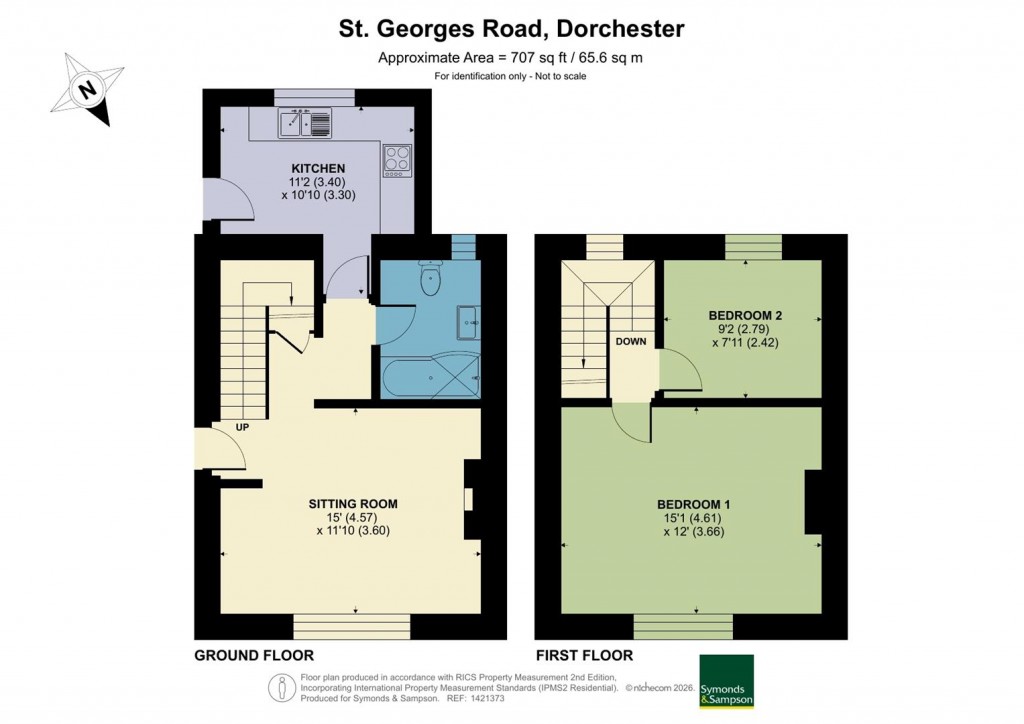 Floorplans For St. Georges Road, Dorchester