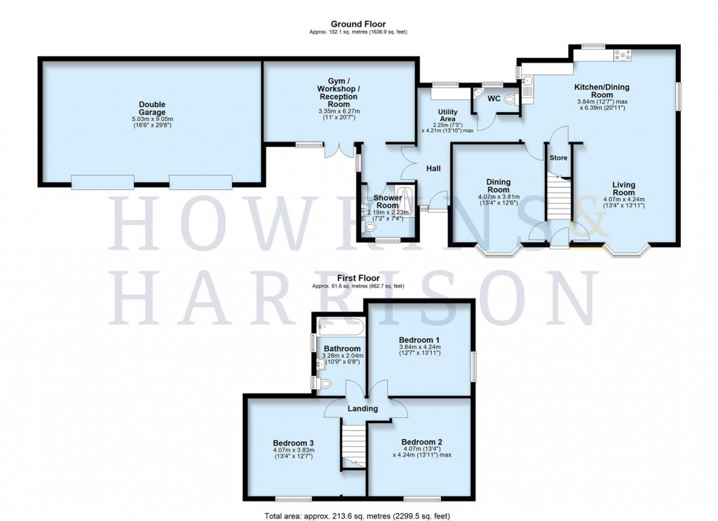 Floorplans For York Close, Measham, DE12