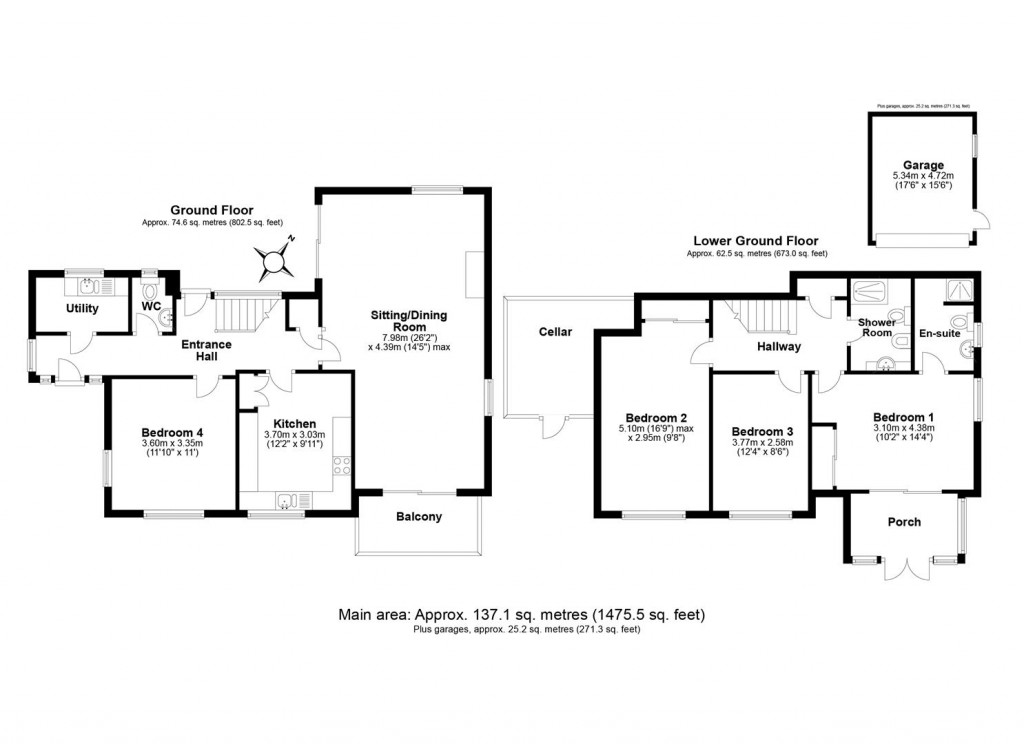 Floorplans For Weeke Hill, Dartmouth