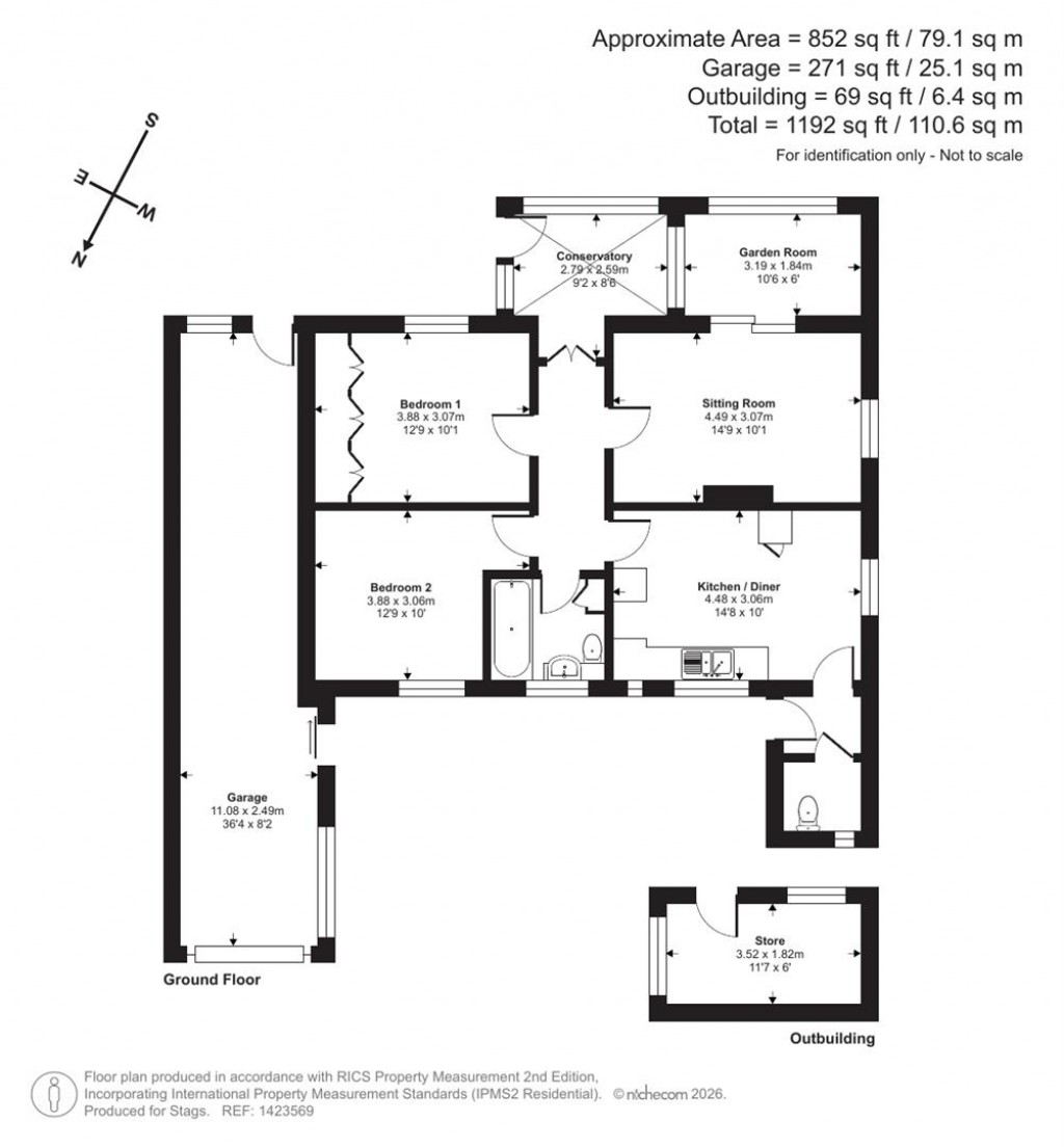 Floorplans For Eight Acre Lane, Wellington