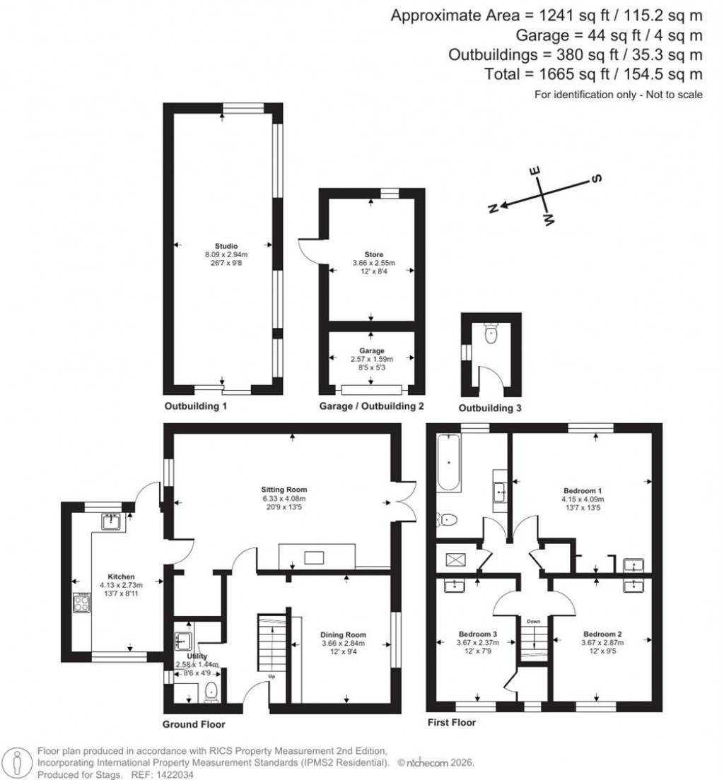 Floorplans For Upottery, Honiton