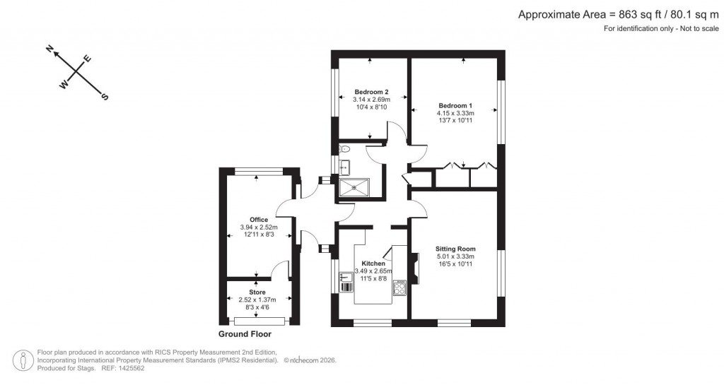 Floorplans For Manor Fields, Bridport