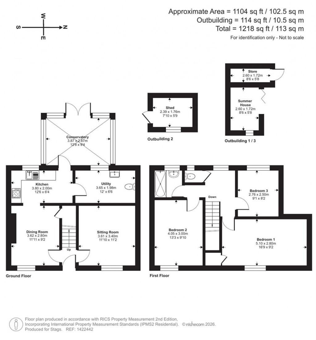 Floorplans For Westexe South, Tiverton