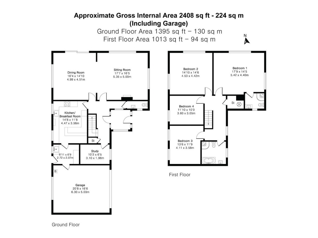 Floorplans For Down Road, Tavistock