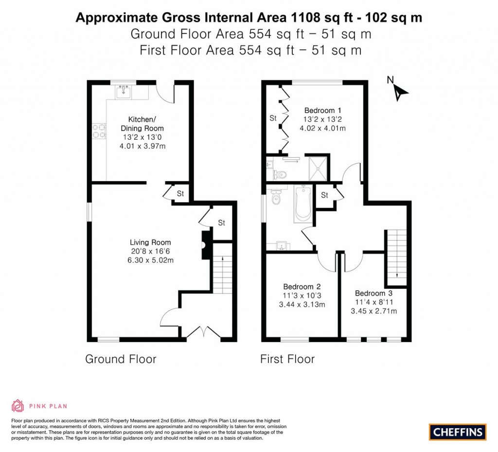 Floorplans For Victoria Street, Littleport, Ely
