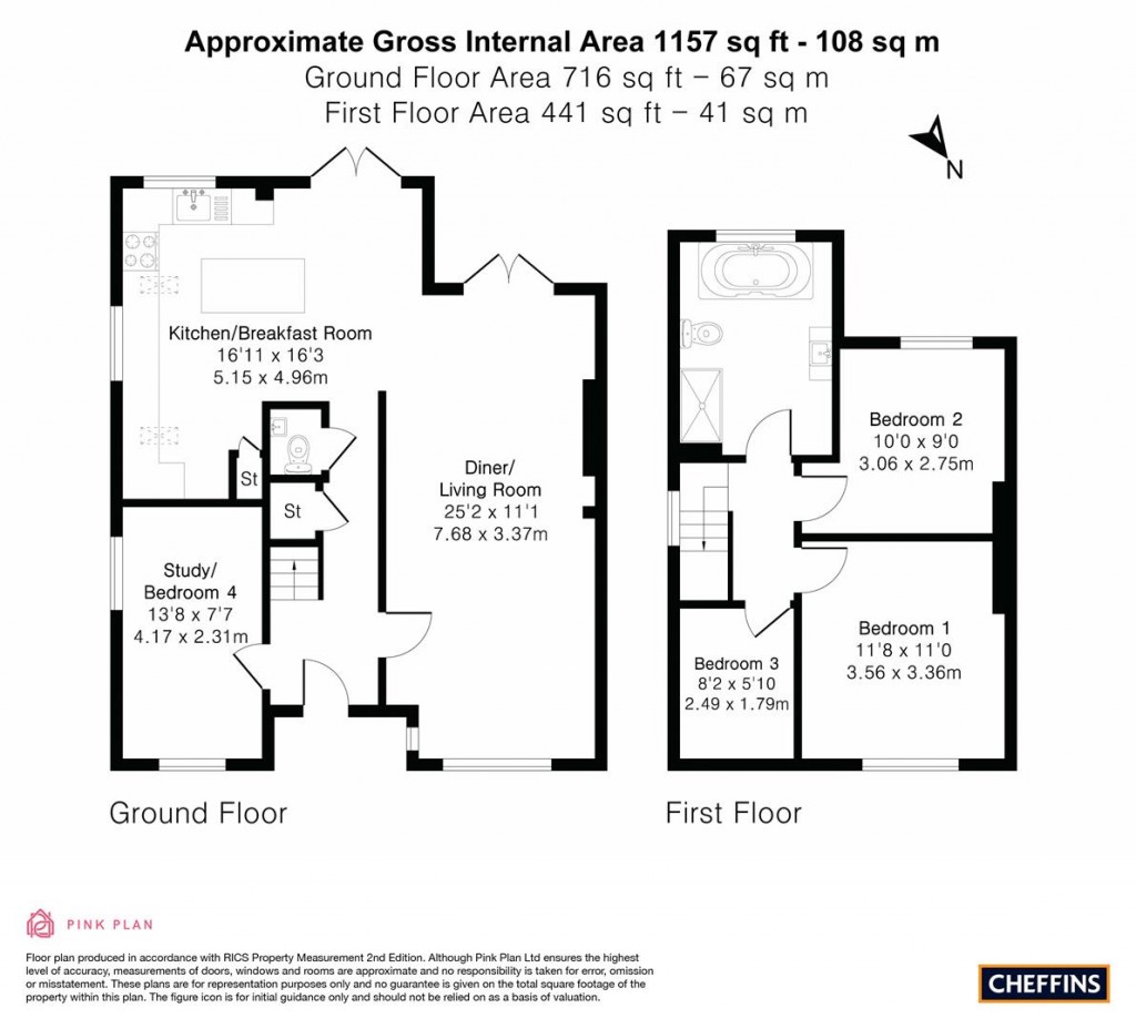Floorplans For Coldhams Lane, Cambridge
