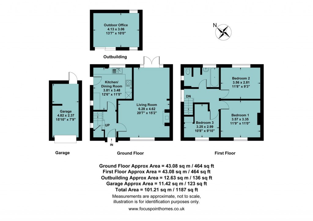 Floorplans For Chacombe Road, Middleton Cheney, Banbury