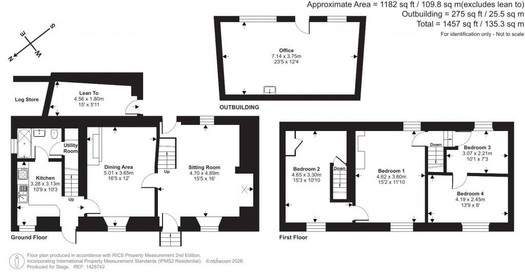 Floorplans For Radway Hill, Bishopsteignton, Teignmouth