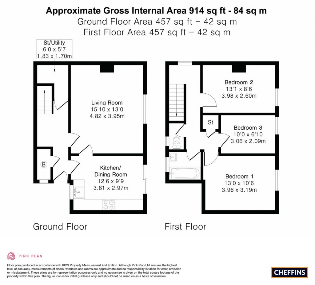 Floorplans For Abercorn Court, Haverhill