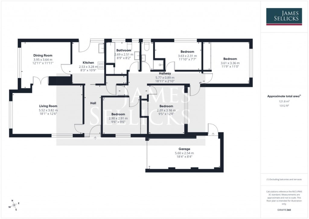 Floorplans For Hollies Way, Bushby, Leicestershire