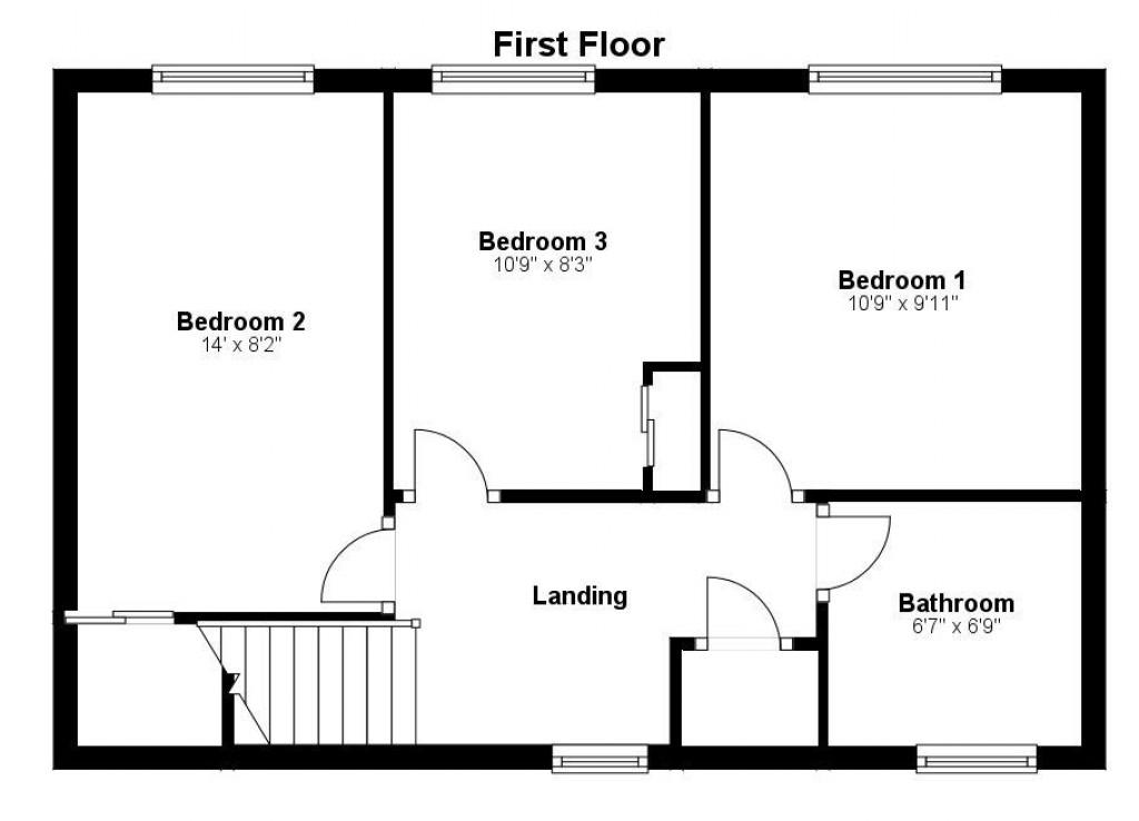 Floorplans For Tern Close, Haverhill, CB9 0JN