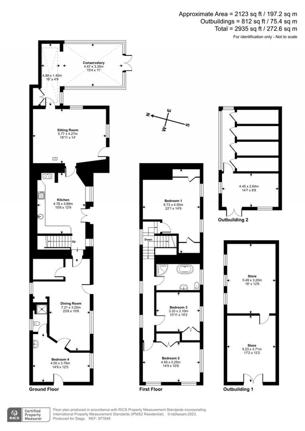 Floorplans For Hollocombe, Chulmleigh