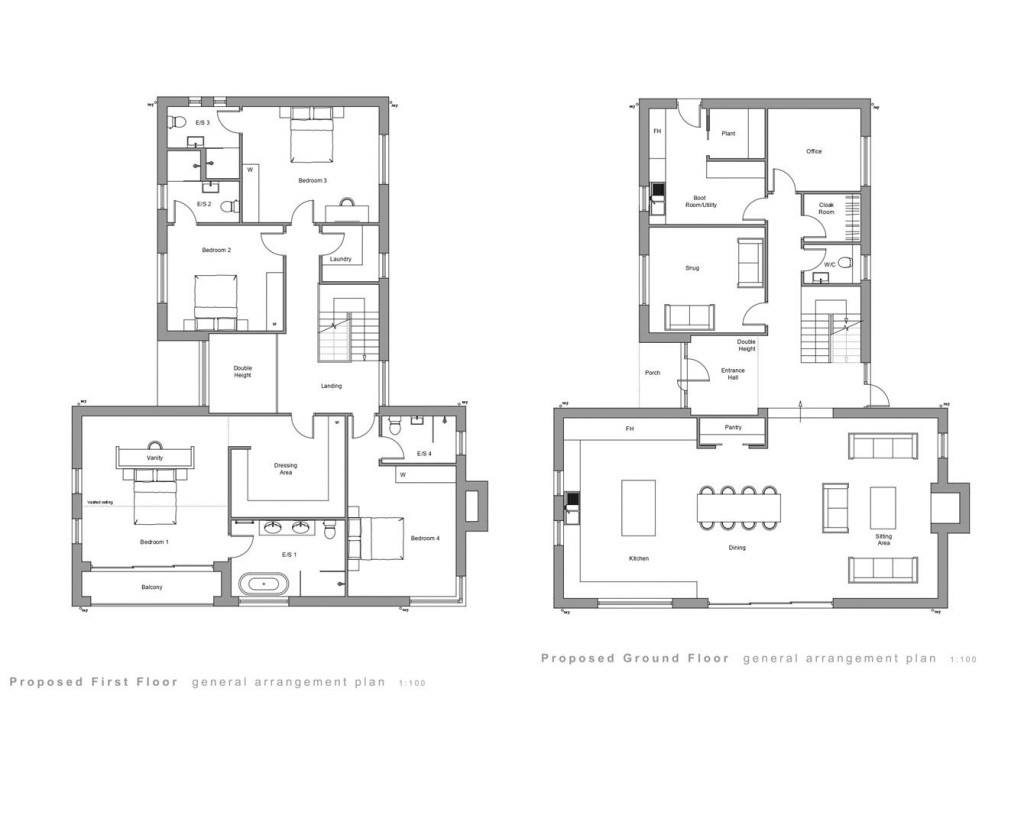 Floorplans For Whitestone, Exeter