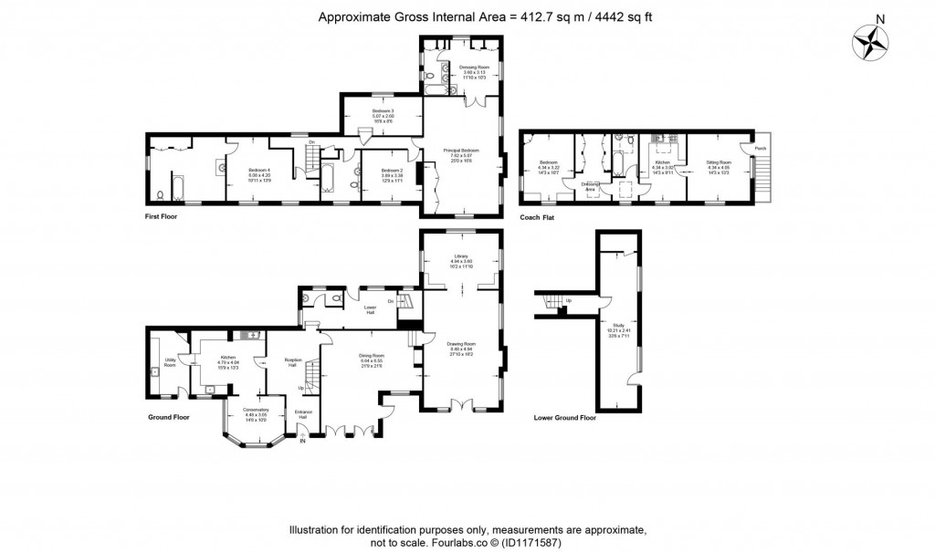 Floorplans For Withypool, Minehead