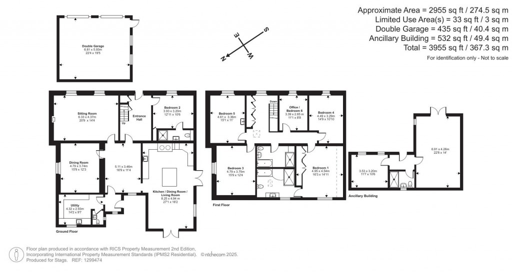 Floorplans For Bosoughan, Newquay