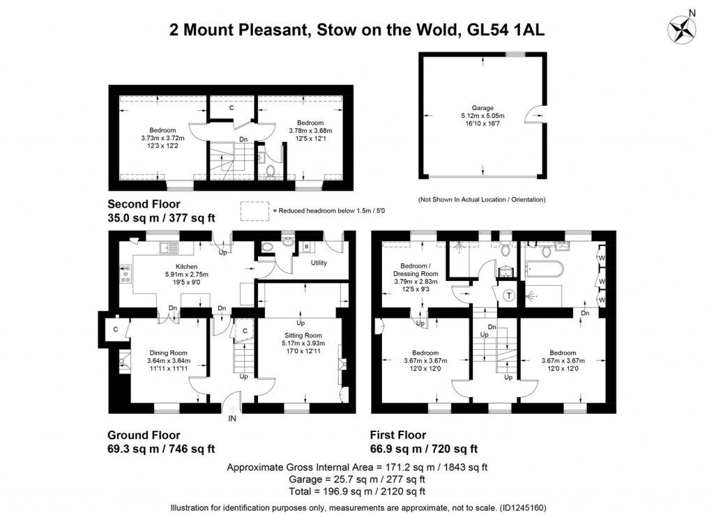 Floorplans For Stow on the Wold, Gloucestershire