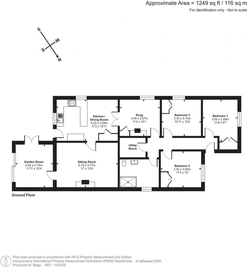 Floorplans For Main Street, Mudford, Yeovil