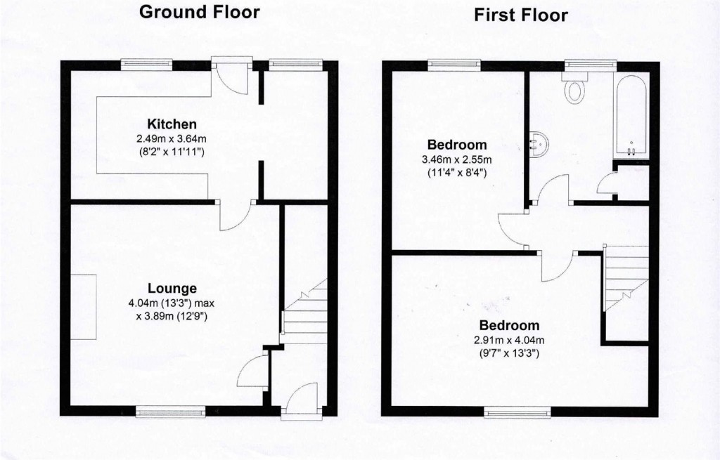 Floorplans For The Row, Cold Hanworth, Lincoln
